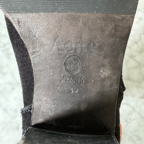 Acne Pistol Ankle Boot - Black Suede, 39 - Picture 5 of 6